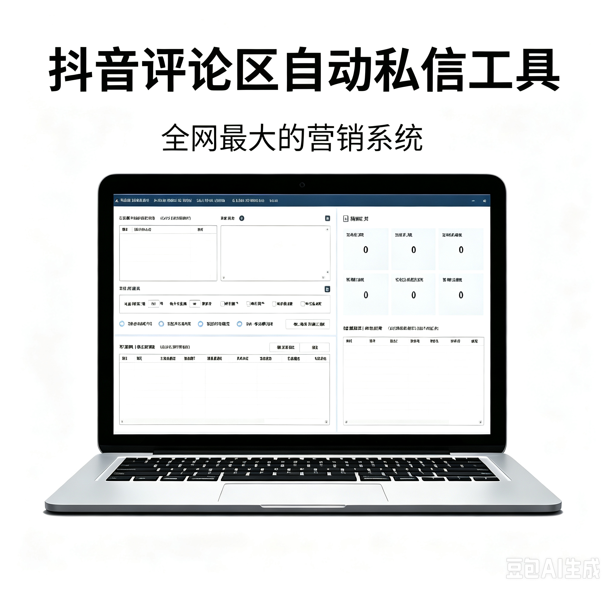 【正版】抖音评论区自动私信工具